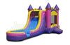 Image of 15'H Pink Combo Splash Pool by Jungle Jumps