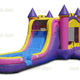 15'H Pink Combo Splash Pool by Jungle Jumps