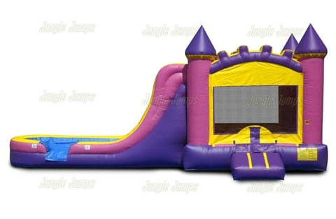 15'H Pink Combo Splash Pool by Jungle Jumps