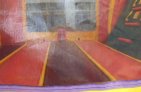 15'H Pink Combo Splash Pool by Jungle Jumps