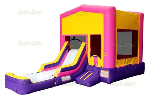 15' H Pink Module Combo with Pool II by Jungle Jumps