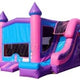 Pink Purple Module Castle Side Slide Combo by Jungle Jumps