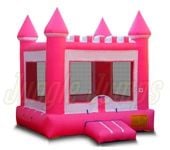 Pink & White Castle by Jungle Jumps