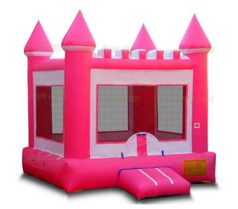 Pink & White Castle by Jungle Jumps