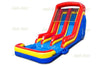 Image of 18'H Primary Color Double Lane Slide by Jungle Jumps