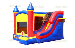 16'H Primary II Castle side Slide Combo by Jungle Jumps