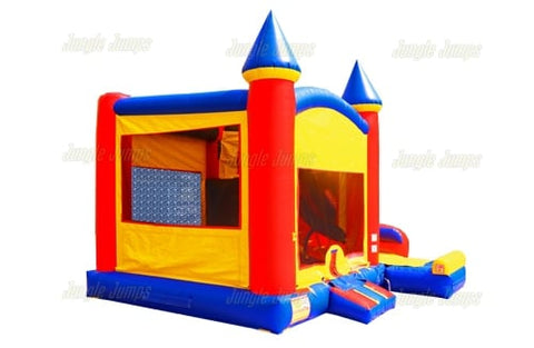 16'H Primary II Castle side Slide Combo by Jungle Jumps