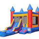 15'H Primary Marble Combo with Pool by Jungle Jumps