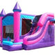 16'H Princes Castle side Slide Combo by Jungle Jumps