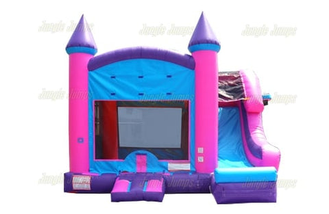 16'H Princes Castle side Slide Combo by Jungle Jumps