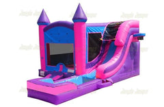16' H Princes Castle side Slide Combo Wet/Dry by Jungle Jumps