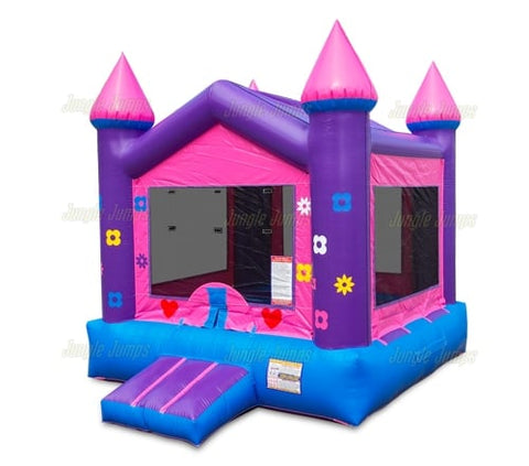 15' H Princess Combo Wet/Dry by Jungle Jumps