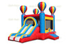 Image of 15'H Rainbow Dry Dual Lane Balloon Combo by Jungle Jumps