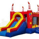 15'H Red Birthday Combo by Jungle Jumps