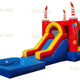 15' H Red Birthday Combo With Pool by Jungle Jumps