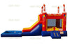 Image of 15' H Red Birthday Combo With Pool by Jungle Jumps