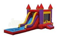 15'H Red Combo Wet/Dry by Jungle Jumps