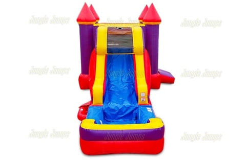 15'H Red Combo With Pool by Jungle Jumps