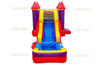 Image of 15'H Red Combo With Pool by Jungle Jumps