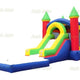 15'H Red Side Slide Combo with Pool by Jungle Jumps