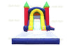 Image of Red Side Slide Combo with Pool