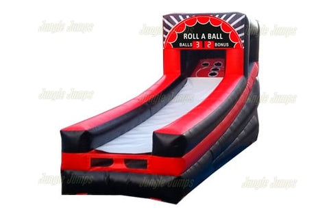 9'H Skeeball Red and Black by Jungle Jumps