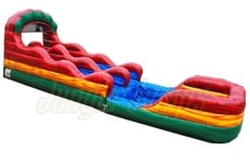 16' H Primary II Castle side Slide Combo Wet Dry by Jungle Jumps