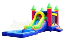 Red & Blue Castle Combo w/ Pool - End of Year Special