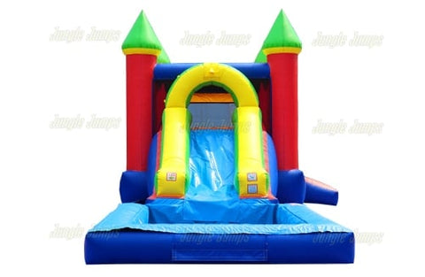 Red & Blue Castle Combo w/ Pool - End of Year Special
