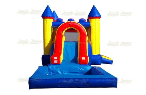 15' H Slick Combo II with Pool by Jungle Jumps