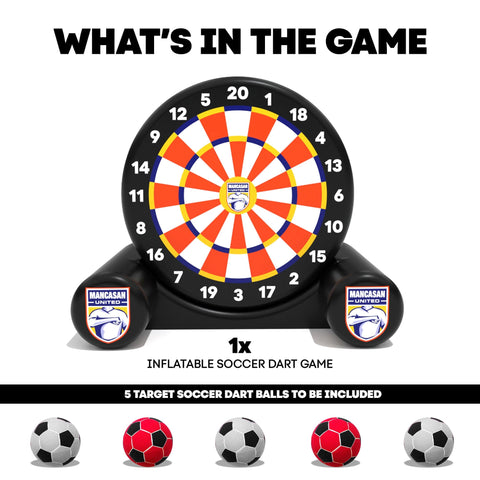 Custom Giant Soccer Dart Game