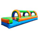 25' Rental Lite Rainbow Inflatable Splash and Ride Waterslide