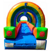 Image of 25' Rental Lite Rainbow Inflatable Splash and Ride Waterslide