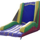 12'H Retro Rainbow Inflatable Velcro Wall with Accessories by POGO