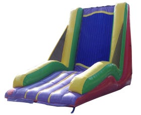 Retro Rainbow Inflatable Sticky Wall with Accessories