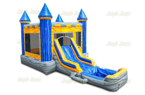 Sunny Marble Front Slide Combo with Pool
