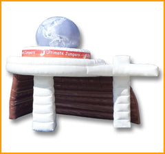 17'H Inflatable Trade Station by Ultimate Jumpers