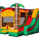 Tropical Paradise Slide Combo by Jungle Jumps