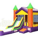 V-Roof Castle Combo II with Pool by Jungle Jumps