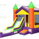 V-Roof Castle Combo II with Pool by Jungle Jumps