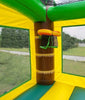 Image of Rental Lite Tropical Bounce House Slide Combo with Non-Removable Pool