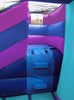 Image of Rental Lite Pink Inflatable Double Water Slide Bounce House with Blower