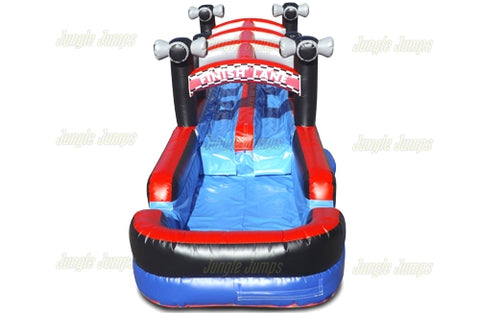 8'H Zippity Zip Run N Splash by Jungle Jumps