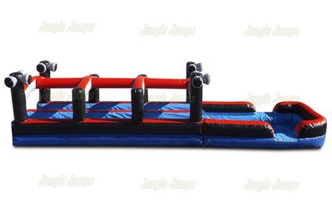 8'H Zippity Zip Run N Splash by Jungle Jumps