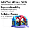 Image of Retro Inflatable Wrecking Ball Game with Blower and Accessories