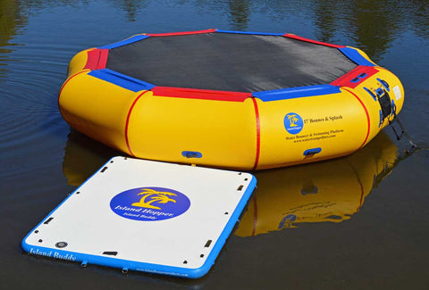 water trampoline attachment