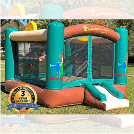 Island Hopper Commercial Bouncers Commercial Sports N Hops Bounce House by Island Hopper 898698001870 Comm-SNH Commercial Sports N Hops Bounce House by Island Hopper SKU# COM-SNH