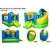 Image of Island Hopper Residential Bouncers Curved Double Slide by Island Hopper 693349170130 CURVEDDBL- JALDS11118/curved double Curved Double Slide by Island Hopper SKU# CURVEDDBL