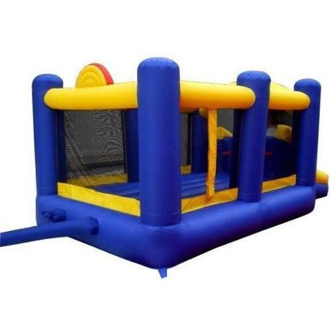 Island Hopper Residential Bouncers Racing Slide and Slam By Island Hopper 898698000125 RAC - RACSLDSLM Racing Slide and Slam By Island Hopper SKU# RACSLDSLM