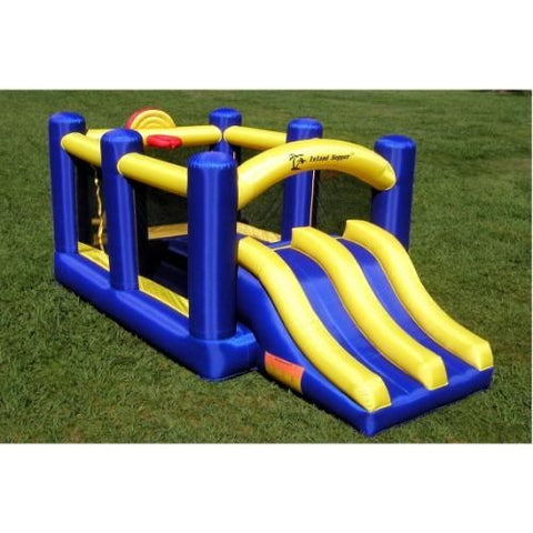 Island Hopper Residential Bouncers Racing Slide and Slam By Island Hopper 898698000125 RAC - RACSLDSLM Racing Slide and Slam By Island Hopper SKU# RACSLDSLM